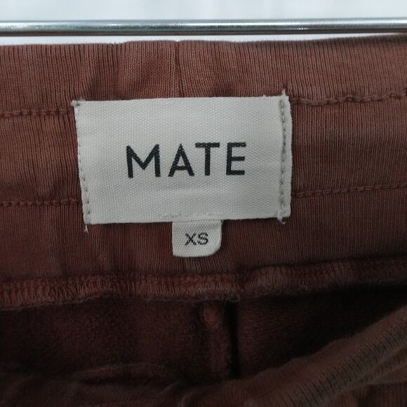 Mate The Label Organic Cotton Terry Classic Joggers Sweatpant Taupe Women‎ XS - Picture 3 of 13